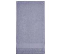 Lacoste Heritage - Toalla de Mano de algodón Supima, Mezclilla Clara, 16 x 30 Pulgadas