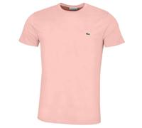 Lacoste Hombre Camiseta Logo Crew, Rosado, X-Large
