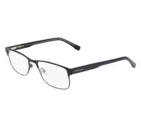 Lacoste Hombre L2217 001 Monturas ópticas Metal Negro Cuadrada Normal Fotocromático