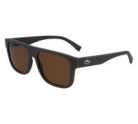 Lacoste Hombre L6001S 275 Gafas de sol Bio-inyección Verde Marrón Cuadrada Normal Normal