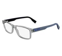 Lacoste Hombre L2707N 038 Monturas ópticas Inyección biológica Gris Cuadrada Normal