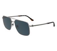 Lacoste Hombre Lacoste L272S 038 Gafas de sol Metal Barril de fusil Azul Cuadrada Normal