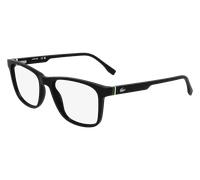 Lacoste Hombre Lacoste L2974 001 Monturas ópticas Inyección biológica Negro Cuadrada Normal