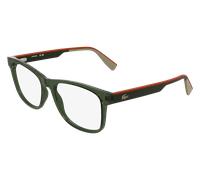 Lacoste Hombre Lacoste L4004 275 Monturas ópticas Bioinyectado Verde Cuadrada Normal