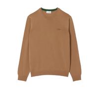Lacoste- Jersey de lana merino marrón- Knitwear- Hombre- Marrón- L- Jersey de lana merino marrón