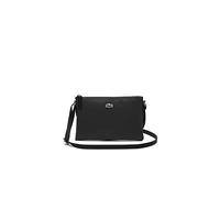 Lacoste L.12.12 Concept, Bolso Bandolera para Mujer, Negro, 17.5 x 1 x 27 cM