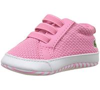Lacoste - L.12.12 Crib 318 1 Cab, Zapatos de Bebé Unisex bebé, Rosa (Pnk/Wht F50), 17/18 EU