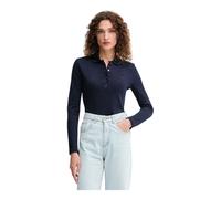 Lacoste - L.12.D Polo de Piqué Mini Elástico - Tops - Mujer - Azul - 2XL -