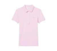 Lacoste - L.12.D Polo Slim Fit de Mini Piqué Elástico - Tops - Mujer - Rosa - L -