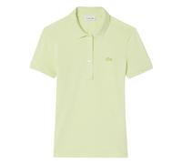 Lacoste- L.12.D Polo Slim Fit de Mini Piqué Elástico- Tops- Mujer- Verde- S- L.12.D Polo Slim Fit de Mini Piqué Elástico