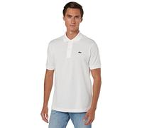 Lacoste L1212 Camisa Polo, Blanco, 5XL Hombre