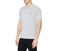 Lacoste L1264, Polo para Hombre, Gris (Argent Chine), X-Large (Talla del fabricante: 6)