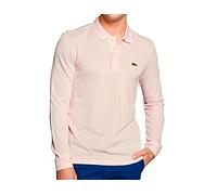 Lacoste L1312 Polo, Rosa (Flamant), L para Hombre