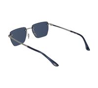 Lacoste Gafas de Sol L282S Matte gunmetal/blue 55/19/150 Hombres