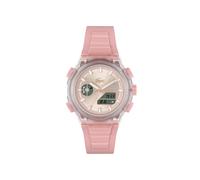 Lacoste Lc33 Qtz Basic 2001494 - Reloj básico con esfera redonda rosa y correa rosa para mujer