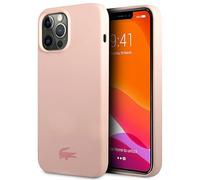 Lacoste LCHCP13XSI - Carcasa rígida de silicona para iPhone 13 Pro Max de 6,7", color rosa