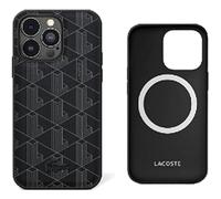 Lacoste LCHMP15LPBSK - Carcasa para iPhone 15 Pro de 6,1 pulgadas, color negro