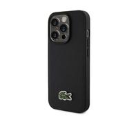 CG MOBILE Lacoste HC Magfit Iconic - Carcasa para iPhone 15 Pro (Color Negro)