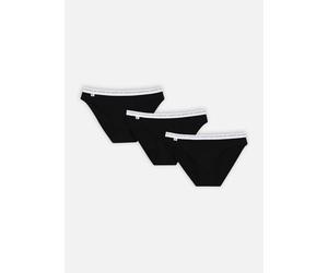 Lacoste Lot de 3 culottes femme S Negro