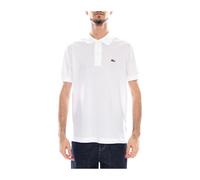Lacoste - Maglietta M/C con Logo - Tops - Hombre - Blanco - L -