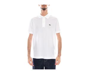 Lacoste - Maglietta M/C con Logo - Tops - Hombre - Blanco - L -