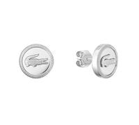 Lacoste MEMENTO Collection 2040407 - Pendientes de tuerca de acero inoxidable para mujer, talla única, Acero inoxidable, Sin piedra preciosa