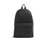 Lacoste Mens Classic Mochila negro, poliuretano, hombre, 17L