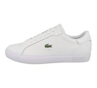 Lacoste Men's Powercourt Sneakers, Zapatillas Hombre, Blanco/Blanco, 43 EU
