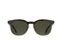 Lacoste Men's Sunglasses L6073S - Havana/Transparent Light Green with Solid Green Lens