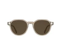 Lacoste Men's Sunglasses L6087S - Transparent Sand with Solid Brown Lens