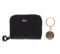 LACOSTE monedero Zip Coin Key Ring Box XS Noir