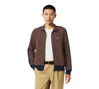 Lacoste - Monogram Jacquard Zip Jacket - Sport - Hombre - Multicolor - S -