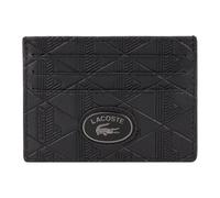 Lacoste Monogram Nomogramme Estuche para tarjetas de crédito Protección RFID Piel 10 cm negro