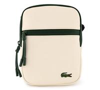 Lacoste NH3307LV, Bolso Cruzado Hombre, Farine Vert 132 Noir, Talla única