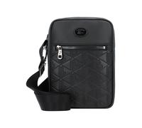 Lacoste Nomogramme Bolsa de hombro Piel natural 16 cm negro