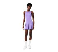 Lacoste Open Back Tennis Dress Purple Vestido femenino S