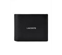 Lacoste Ossian Cartera Bloqueo RFID Piel natural 12 cm negro