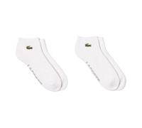Lacoste Pack de 2 Calcetines de Deporte Blancos