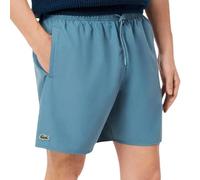 Lacoste - Pantalón corto de baño, color azul oscuro para hombre