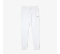 LACOSTE Pantalón de jogging slim de algodón. Color Blanco