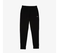 LACOSTE Pantalón de jogging slim de algodón. Color Negro