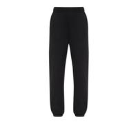 Lacoste- Pantalones de chándal con puños acanalados- Trousers- Mujer- Negro- M- Pantalones de chándal con puños acanalados