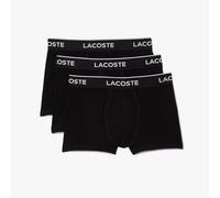 Lacoste Paquete de 3 Calzoncillos elásticos para Hombre 5H1300 (Paquete de 1), Negro, L