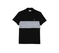 Lacoste Paris Polo Regular Fit Hombre, Negro/Plata China, M