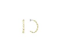 Lacoste Pendientes de Aro para Mujer Colección CROCODILE en Oro Amarillo con Cocodrilos - 2040518