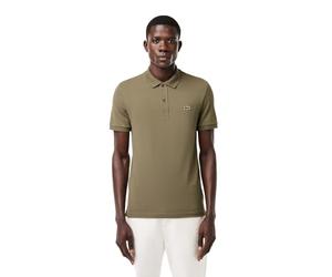 Lacoste PH4012 - Polo de manga corta para hombre, 2 botones, corte ajustado, caqui, XL
