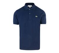 Lacoste- Polo Azul con Cuello de Canalé- Tops- Hombre- Azul- 2XL- Polo Azul con Cuello de Canalé