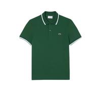 Lacoste- Polo Clásico con Ribetes Decorativos- Tops- Hombre- Verde- L- Polo Clásico con Ribetes Decorativos