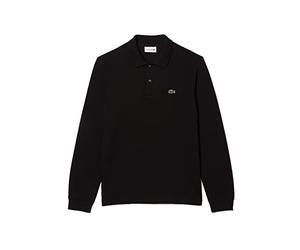 Lacoste Polo Clásico de Piqué de Manga Larga Camisa de Polo Hombre (Pack de 1)