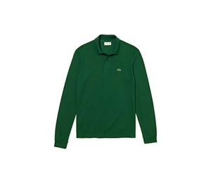 Lacoste Polo Clásico de Piqué de Manga Larga Camisa de Polo Hombre (Pack de 1)